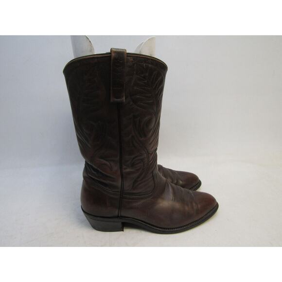 Red Wing Mens Size 9.5 D Brown Leather Cowboy Western Boots main image 10
